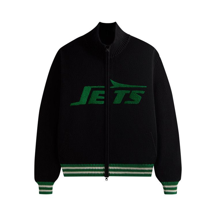 

Свитер Kith &, 47 for the NFL: Jets Wyona Full Zip Sweater, Black