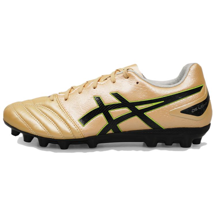ASICS Футбольные бутсы AG с короткими шипами, амортизирующие, износостойкие, унисекс, бежевые, желтые, черные
