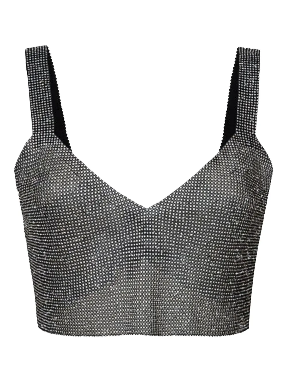 

Топ с широкими бретелями в стиле милано Santa Brands, черный