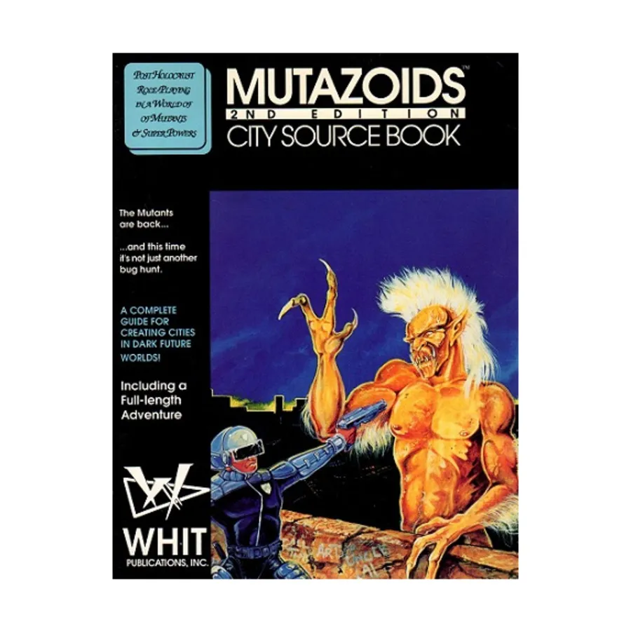 

City Sourcebook, Mutazoids, мягкая обложка