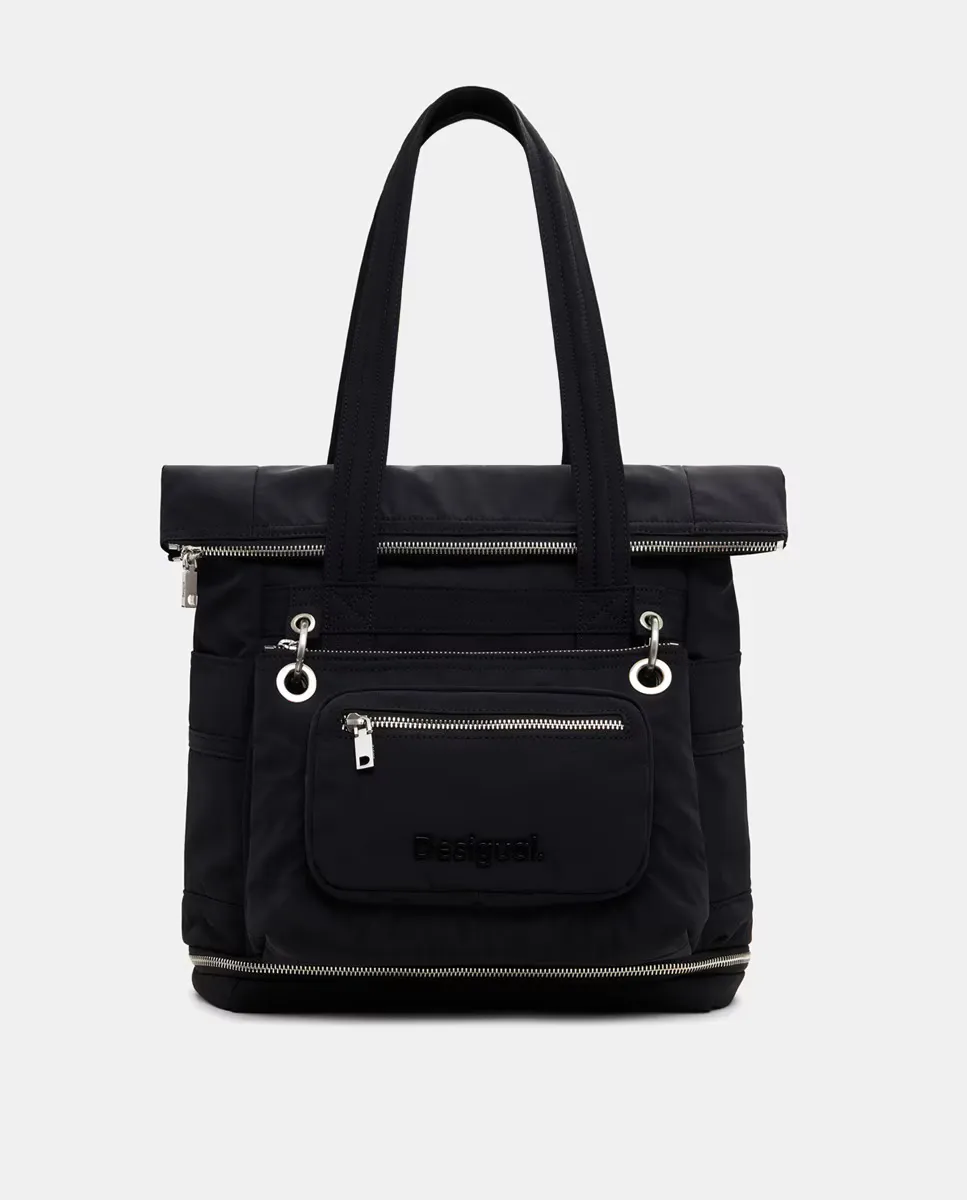 

Многопозиционный рюкзак Voyager XL Desigual, чёрный