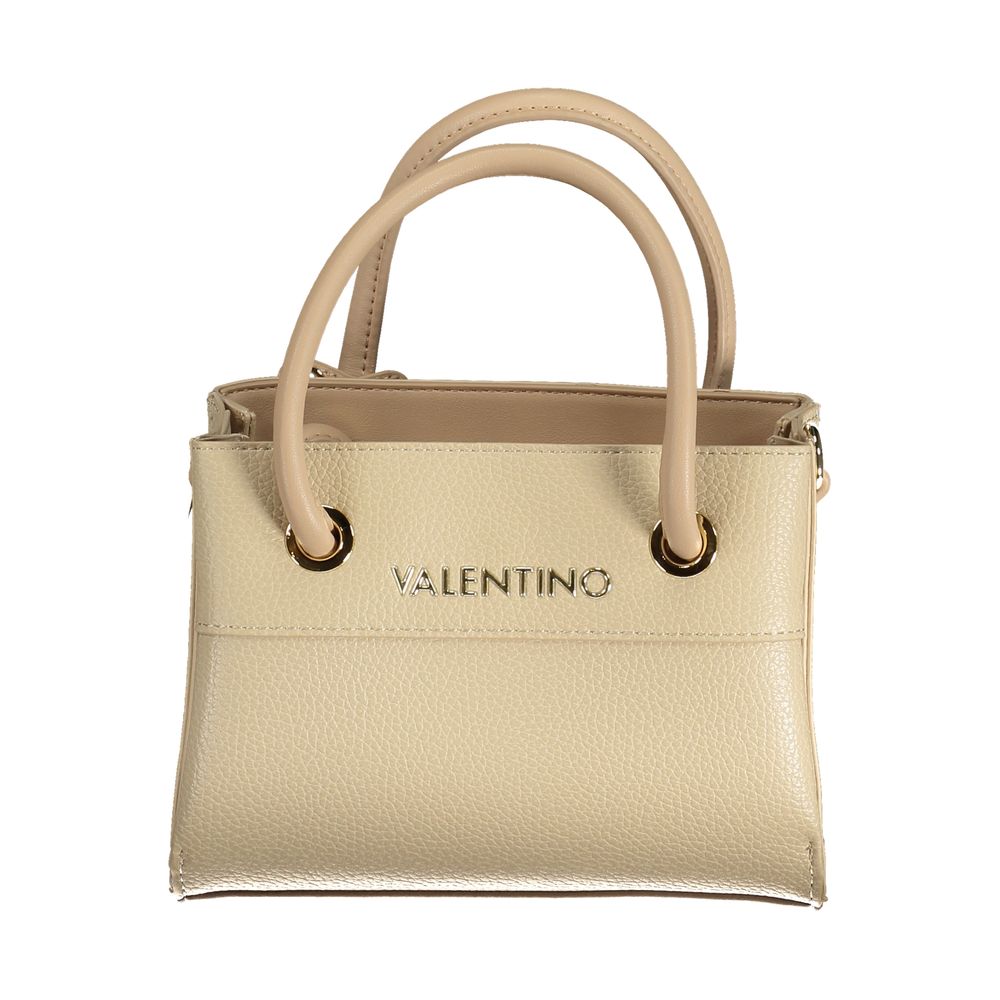 

Бежевая полиэтиленовая сумка Valentino Bags