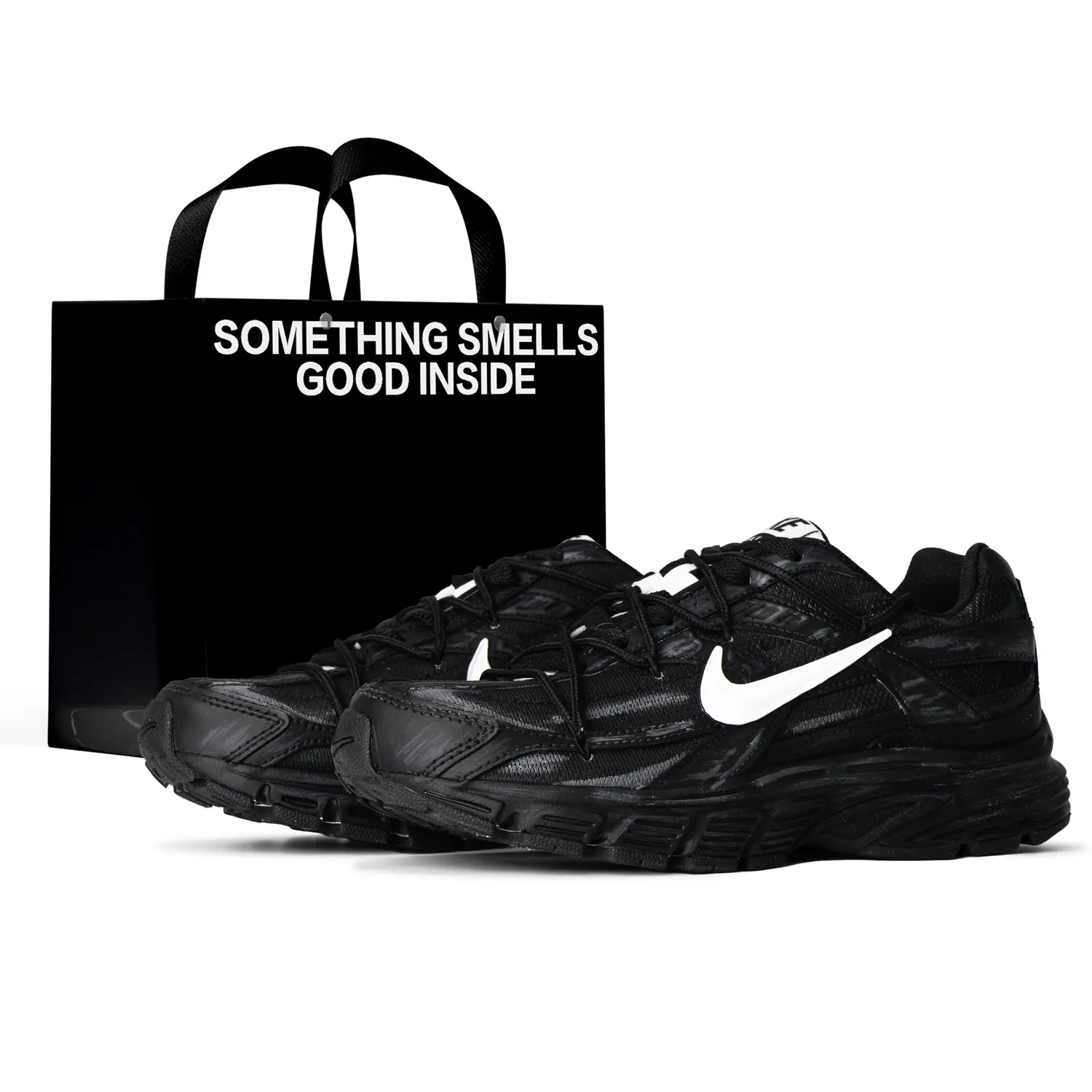 

Nike Initiator Cushioning Abrasion Resistant Breathable Height Increasing Low top Running Shoes Unisex Black