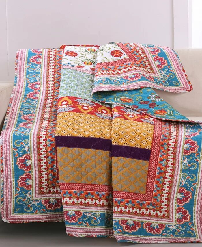 

Плед Талия 50 x 60 дюймов Greenland Home Fashions, мультиколор