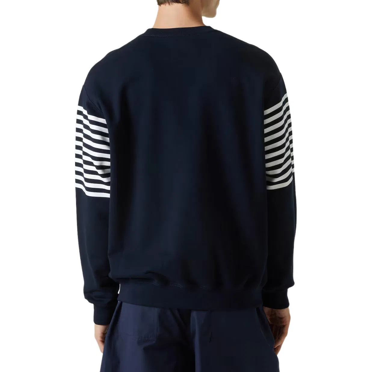 Свитшот из хлопкового джерси с принтом GUCCI, Marine Blue — фото 4