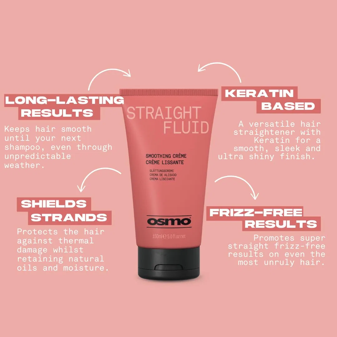 Разглаживающий крем для волос Osmo Straight Fluid Smoothing Cream Osmo — фото 2