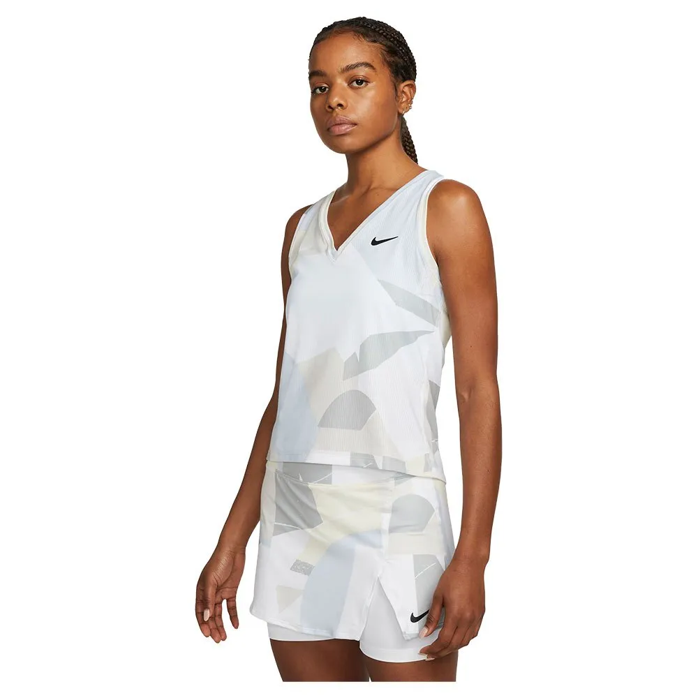 

Футболка без рукавов Nike Court Victory Printed, белый
