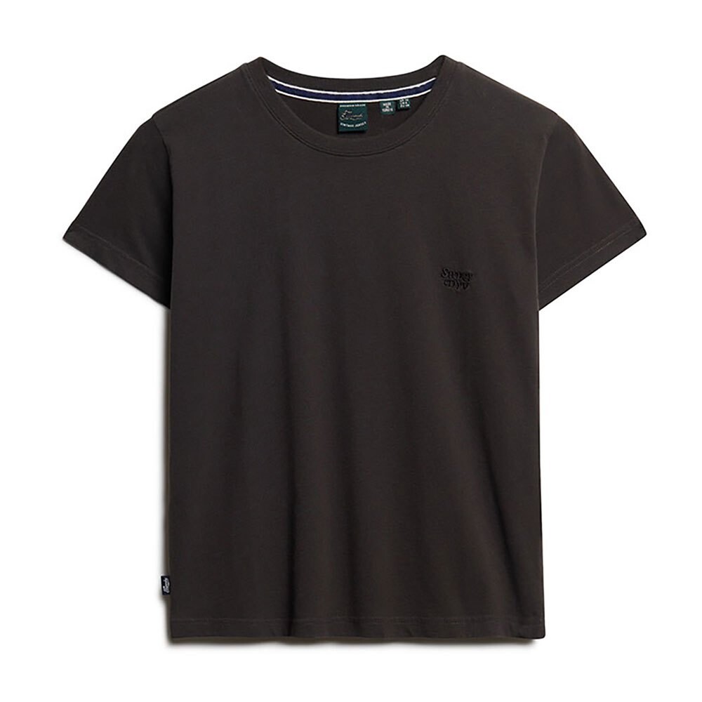Футболка с коротким рукавом Superdry Essential Logo Fitted, коричневый — фото 2