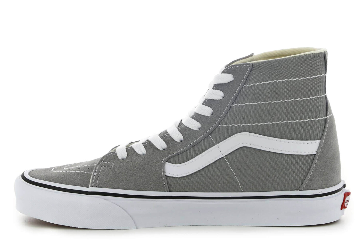 Ua sk8-hi зауженные высокие кеды Vans, серый — фото 4
