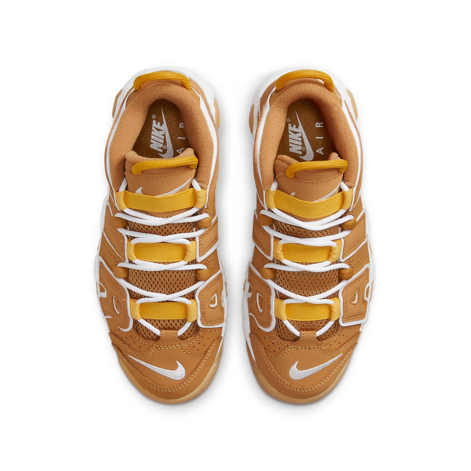 (GS) Nike Air More Uptempo 'Wheat' — фото 4