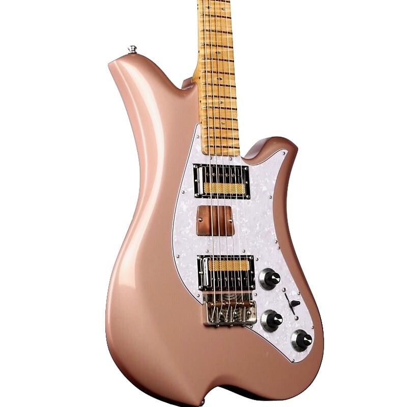 

Электрогитара Bacci Leonardo Baritone Rose Gold Dual Output #110BLF00039