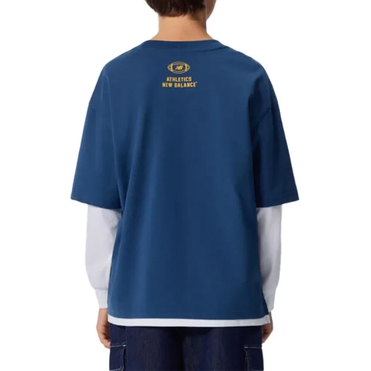 Футболка для детей Crew Neck Moderate New Balance, nv — фото 4