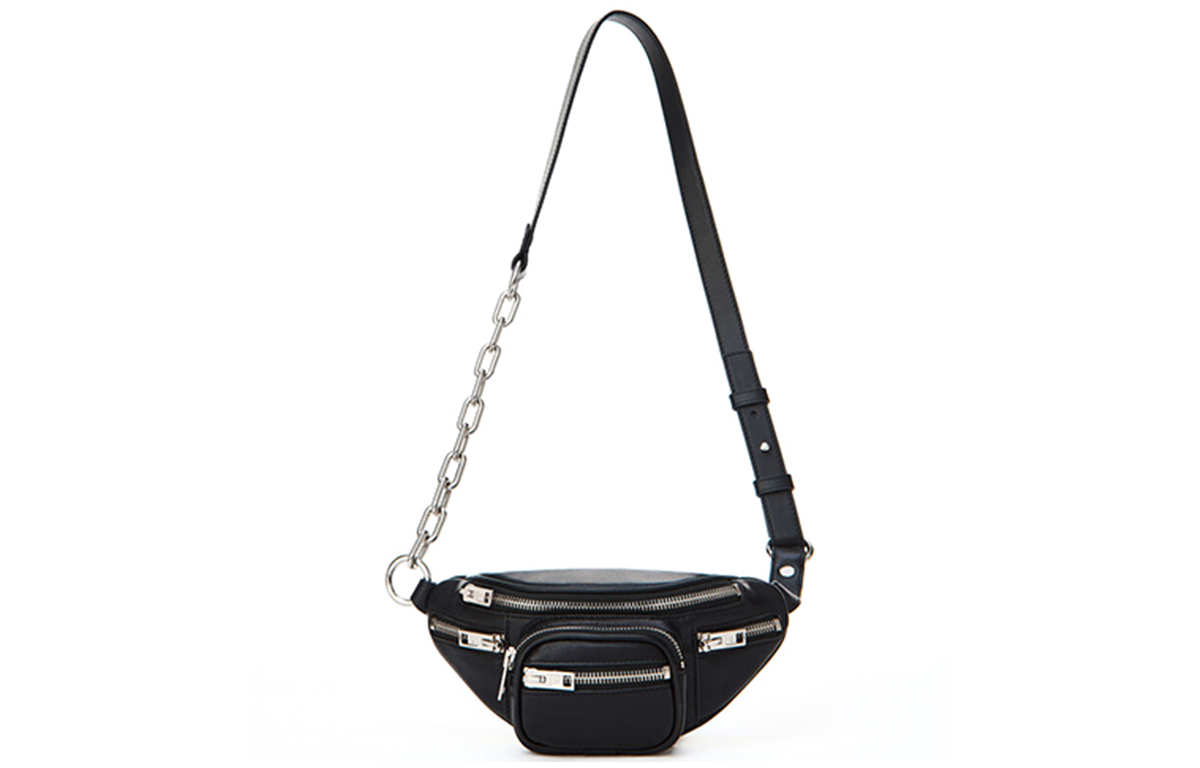 

Аттика Кроссбоди Мини из Ягненка Женская Черная Alexander Wang