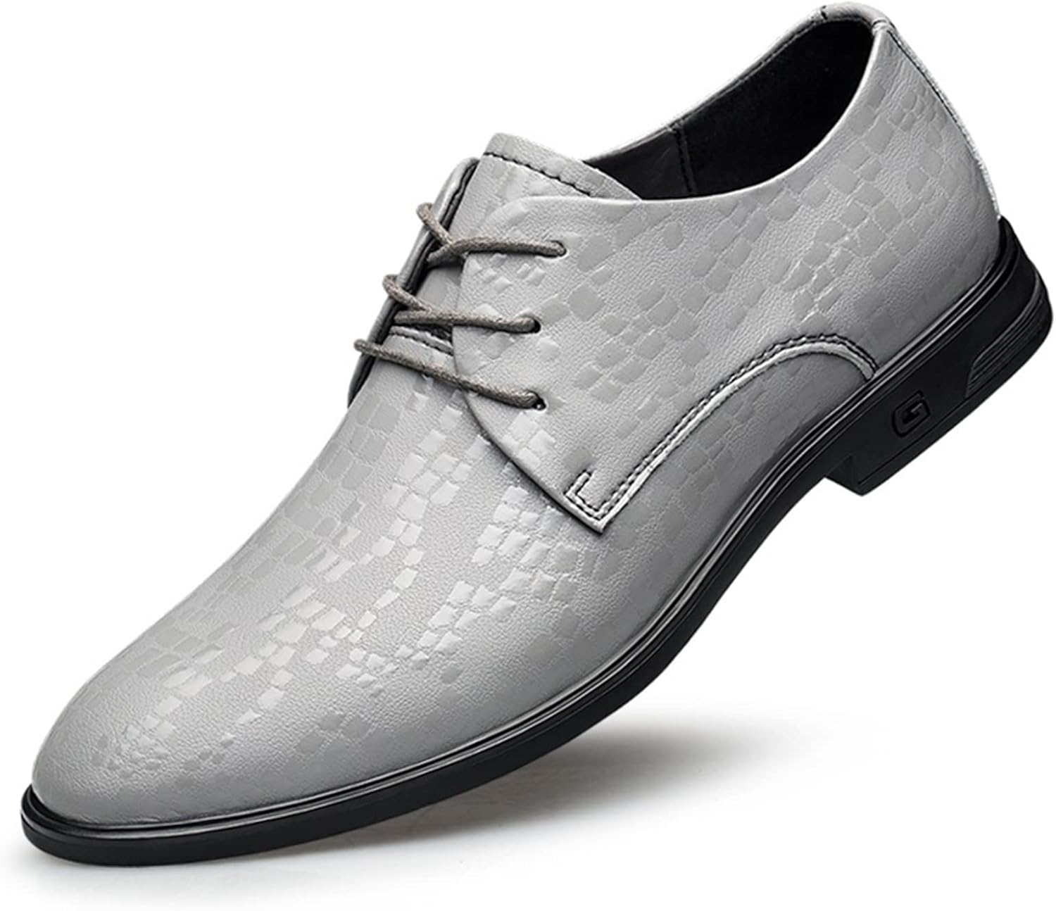 

Мужские оксфорды EVSER, кружевные, с цветочным рисунком, с круглым носком, дерби, из искусственной кожи, с широким каблуком, противоскользящие, на выпускной (Цвет: серый, Размер: 9)