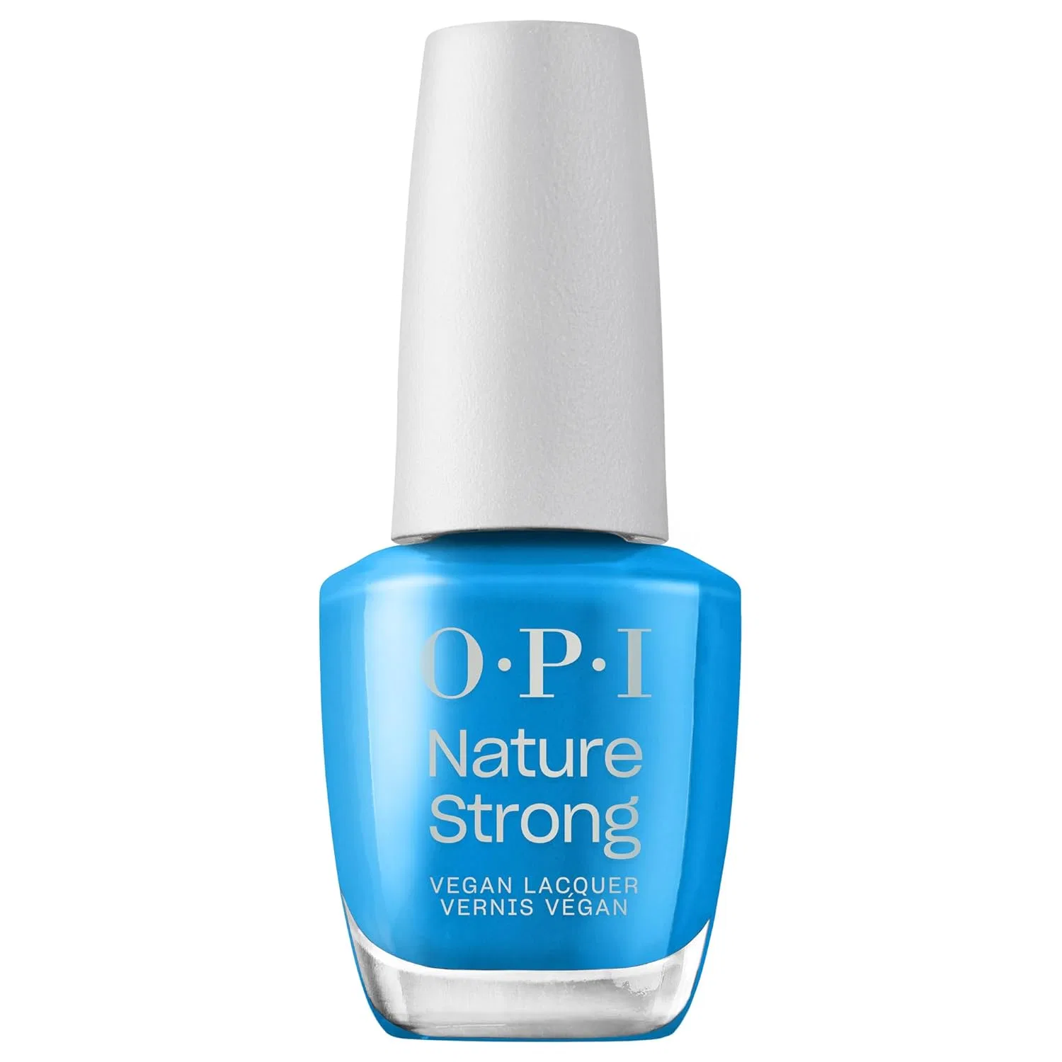 Голубой лак для ногтей «Nature Strong Fresh as a Blue Daisy» от OPI Opi
