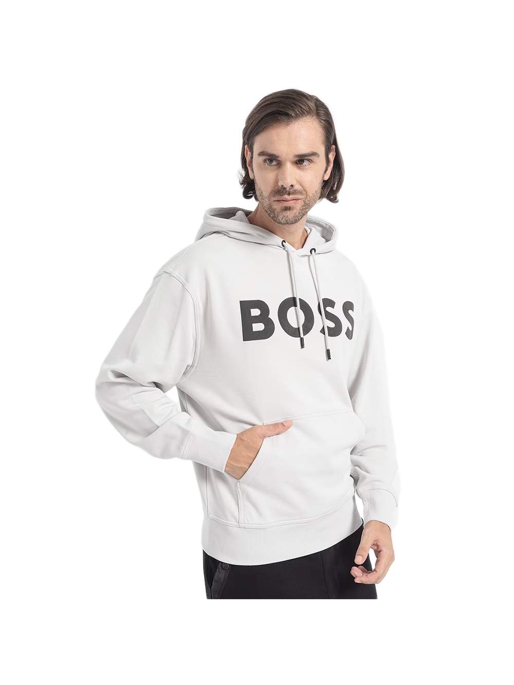 

Настоящая толстовка Boss, серый