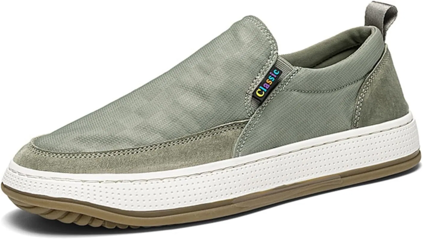 Лоферы легкие Mens Casual Slipons, Light Green Khwfjas