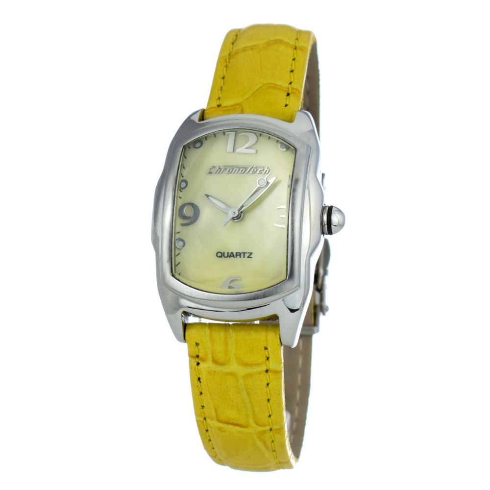 

Женские часы Chronotech Leather, желтый