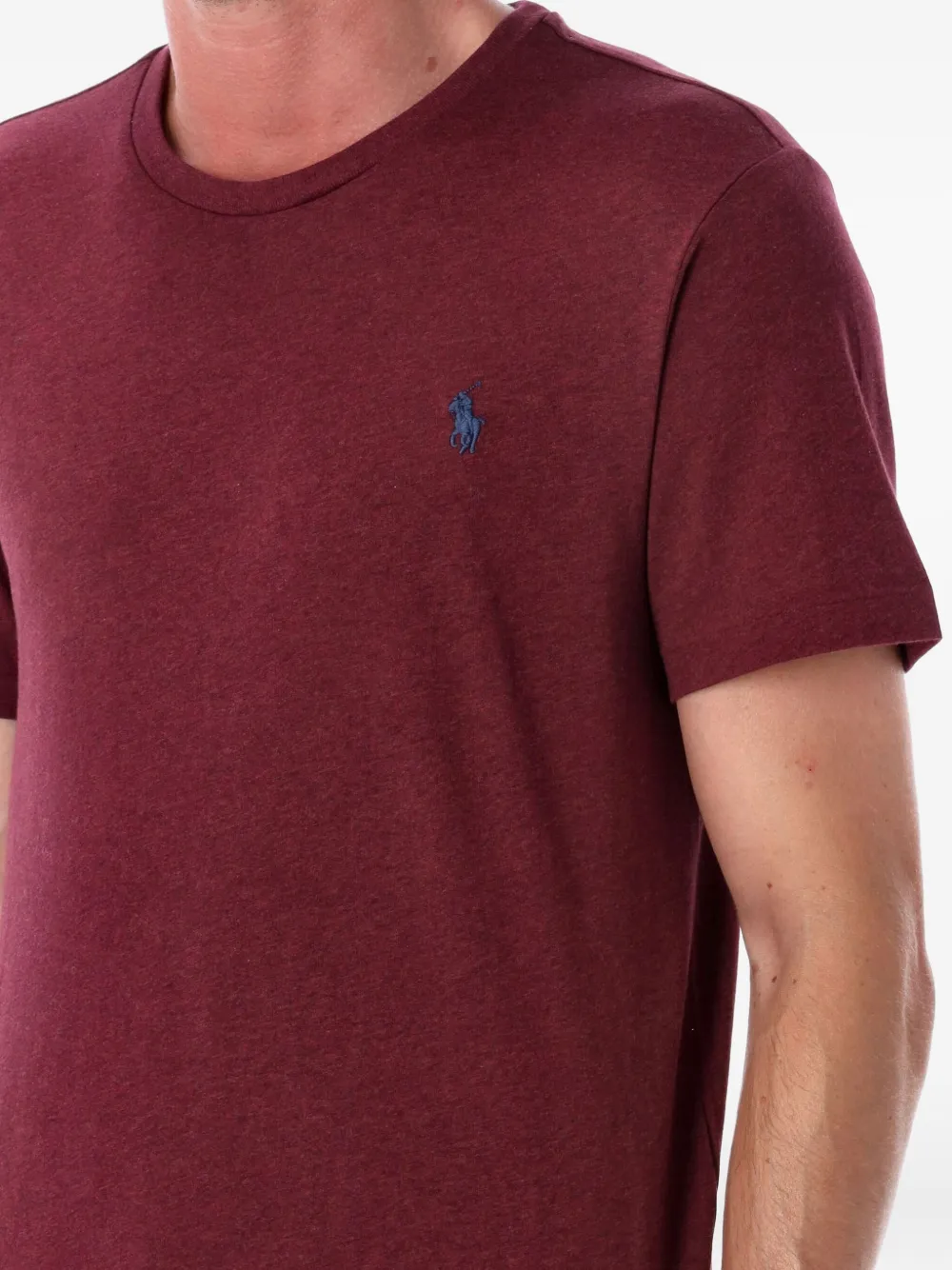 Футболка с вышивкой POLO RALPH LAUREN, красный — фото 3