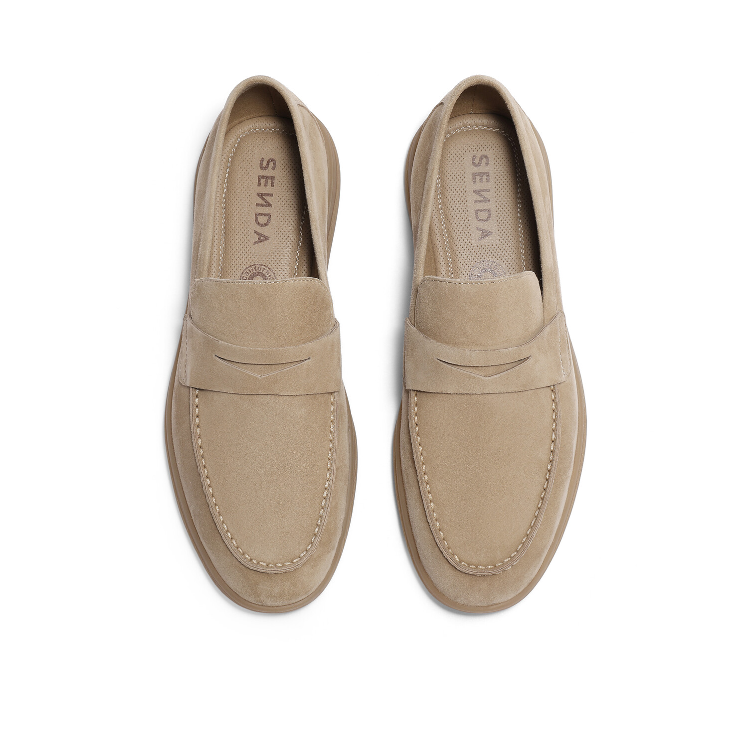 Туфли мужские Men"s Casual Men Low-Top Senda, цвет Coffee — фото 3