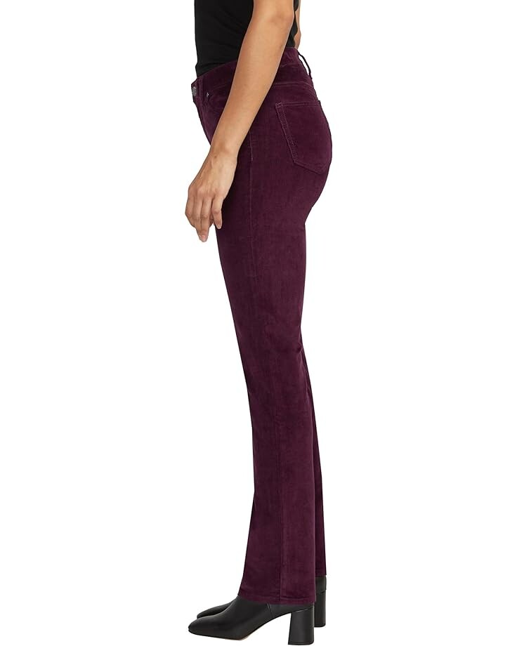 

Джинсы Jag Jeans Petite Ruby Mid-Rise Straight Leg Pants, цвет Sangria