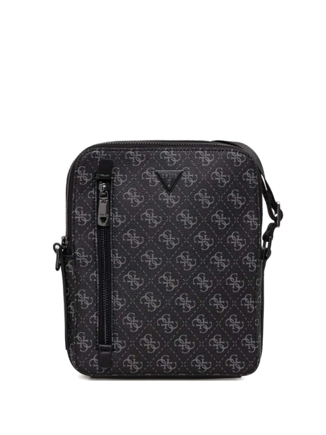 

Сумка через плечо с монограммой GUESS USA, черный