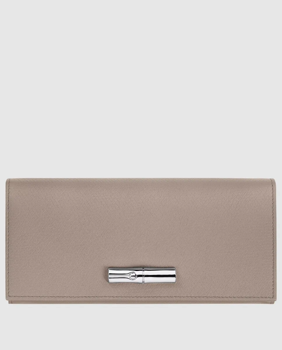 

Le Roseau женский кошелек Longchamp, светло-серый