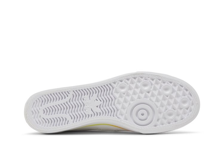 Кроссовки Adidas Nizza Trefoil, белый — фото 4