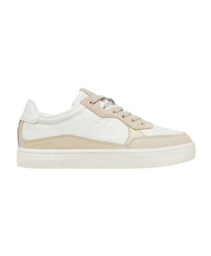 

Классические кроссовки на чашеобразной подошве, городской стиль. Calvin Klein, бежевый