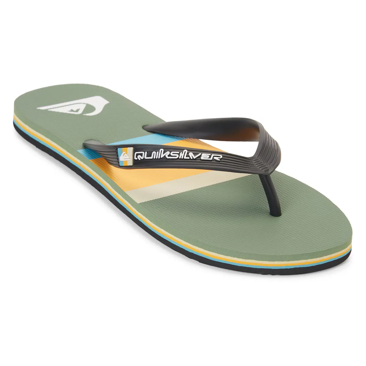 

Мужские шлепанцы Quiksilver Molokai Stripe, светло-зеленый