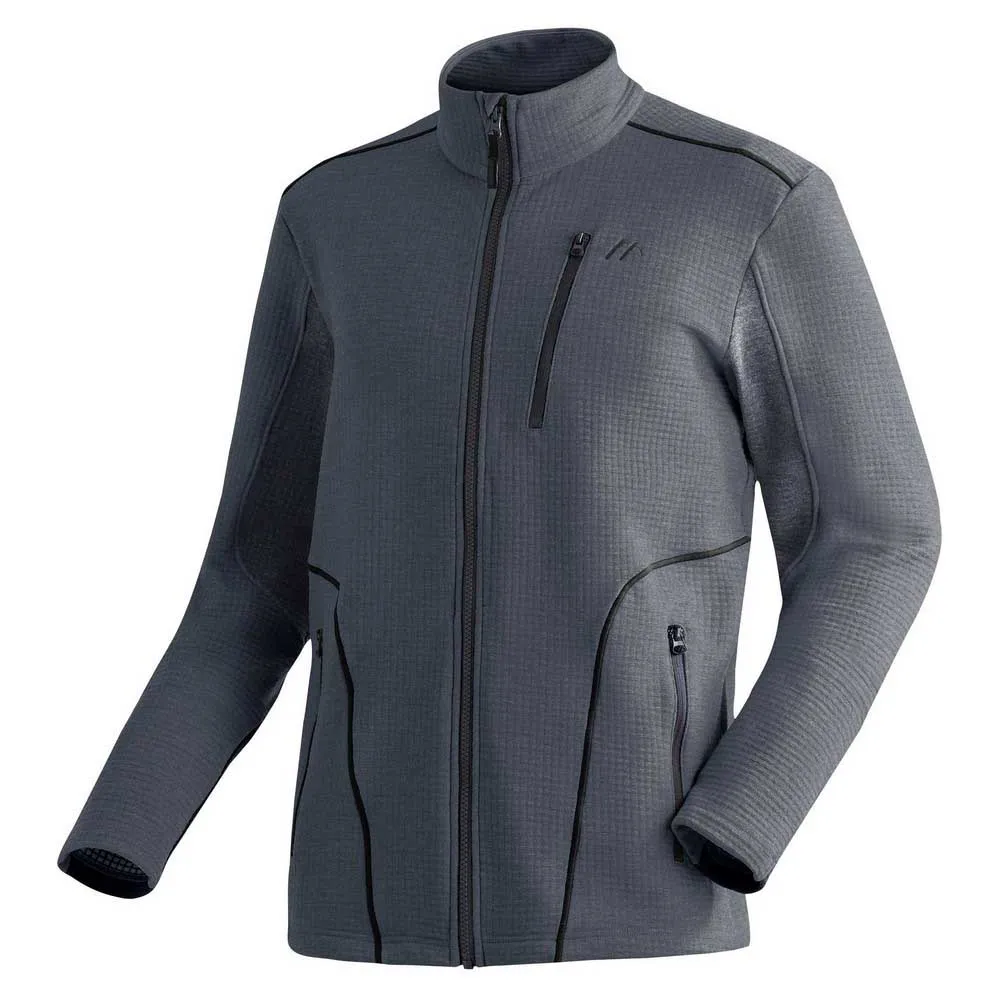 

Флис Maier Sports Tesila full zip, серый