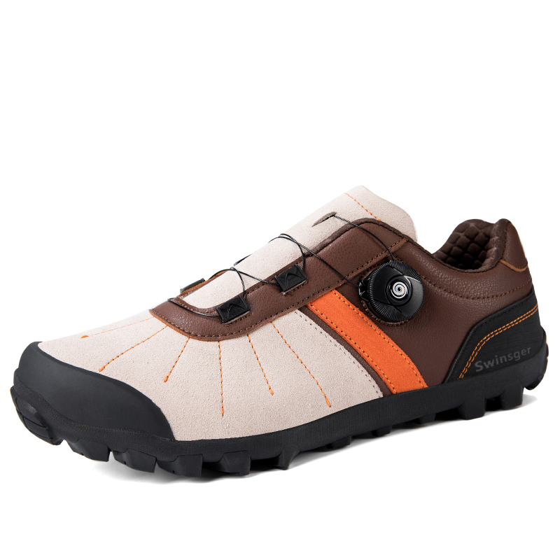 

Swinsger Очаровательные модные амортизирующие низкие треккинговые туфли мужские бежевые, цвет Beige
