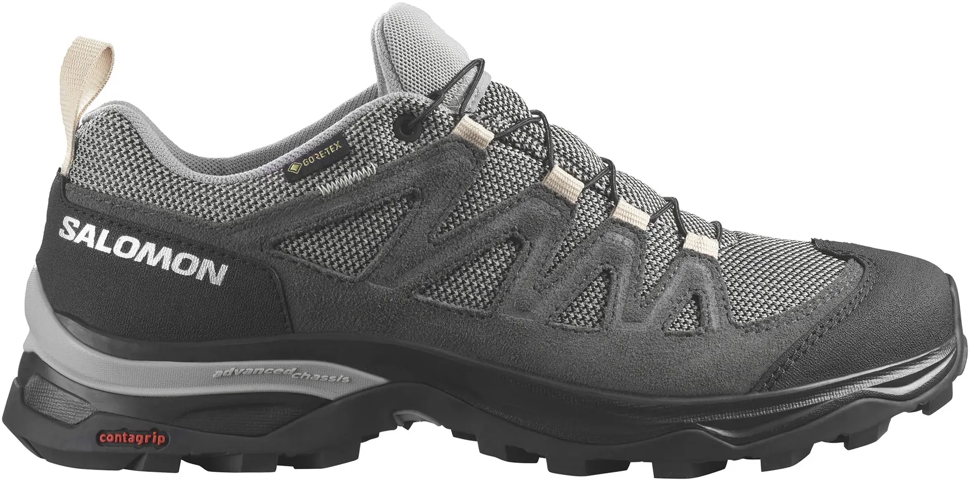 Кроссовки Salomon "X WARD Leather GORE-TEX", водонепроницаемые, серый
