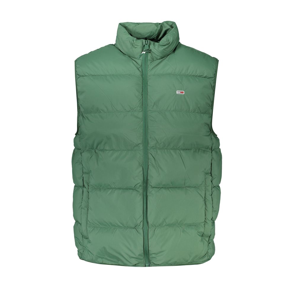 

Зеленая куртка из полиамида Tommy Hilfiger, зеленый