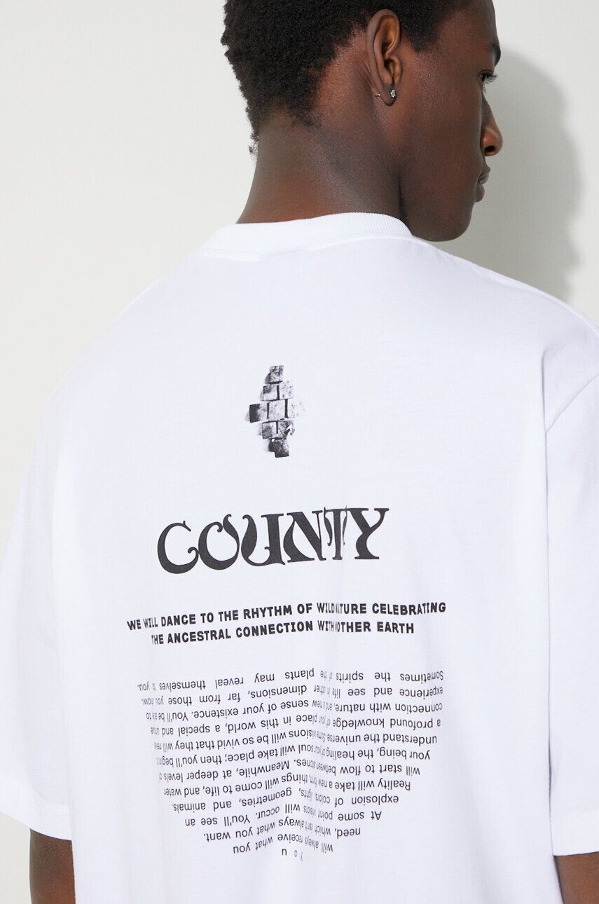 

Хлопковая футболка County Manifesto Marcelo Burlon, белый