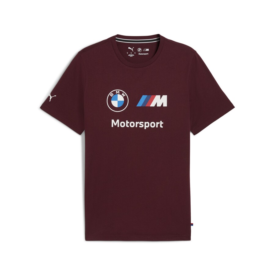 

Футболка Performance PUMA BMW M Motorsport Essentials, красный/бордовый
