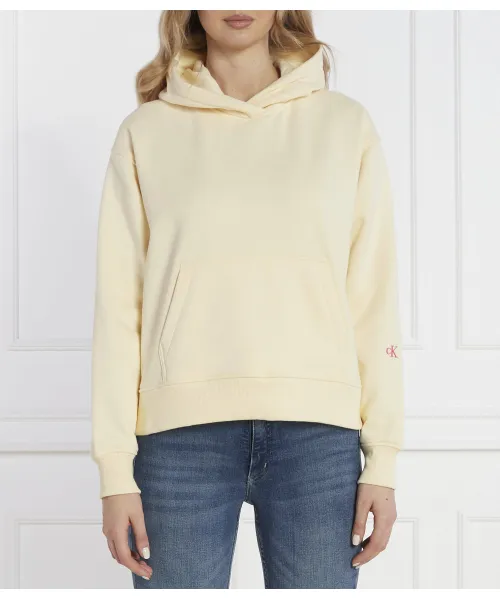 

Толстовка Regular fit Calvin Klein Jeans, белый