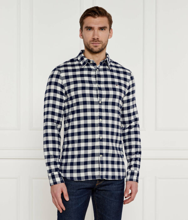 

Рубашка Slim fit Tommy Hilfiger, синий