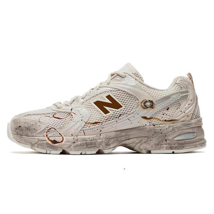 

New Balance Нью Баланс 530 противоскользящие и износостойкие дышащие низкие кроссовки для бега унисекс молочный чай бежевый - молочный чай, цвет Milk Tea