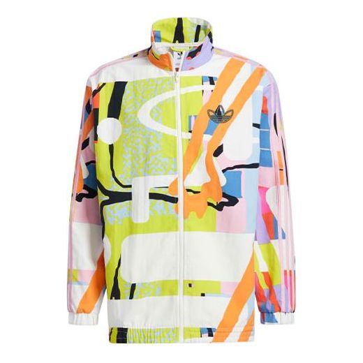 

Куртка adidas originals Love Unites Wb Graffiti Sports Jacket Couple Style H43971