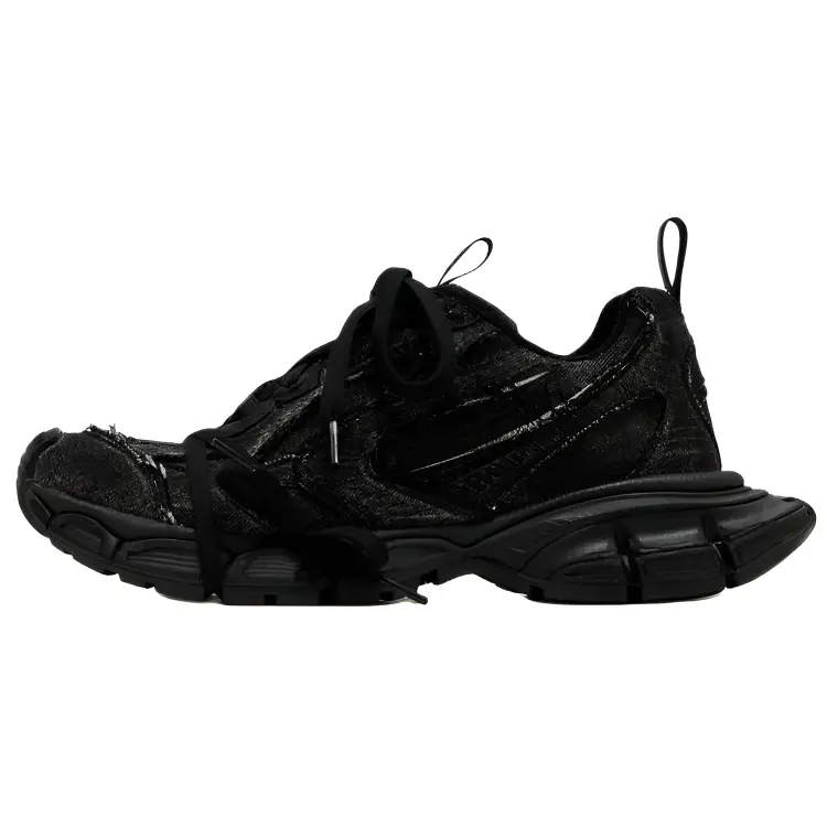 Тисненые 3xl кроссовки women's Balenciaga, черный