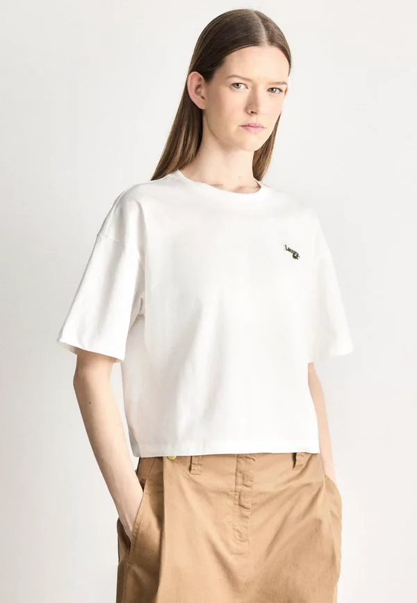 Футболка Lacoste tf7605_70v, Flour, базовая модель