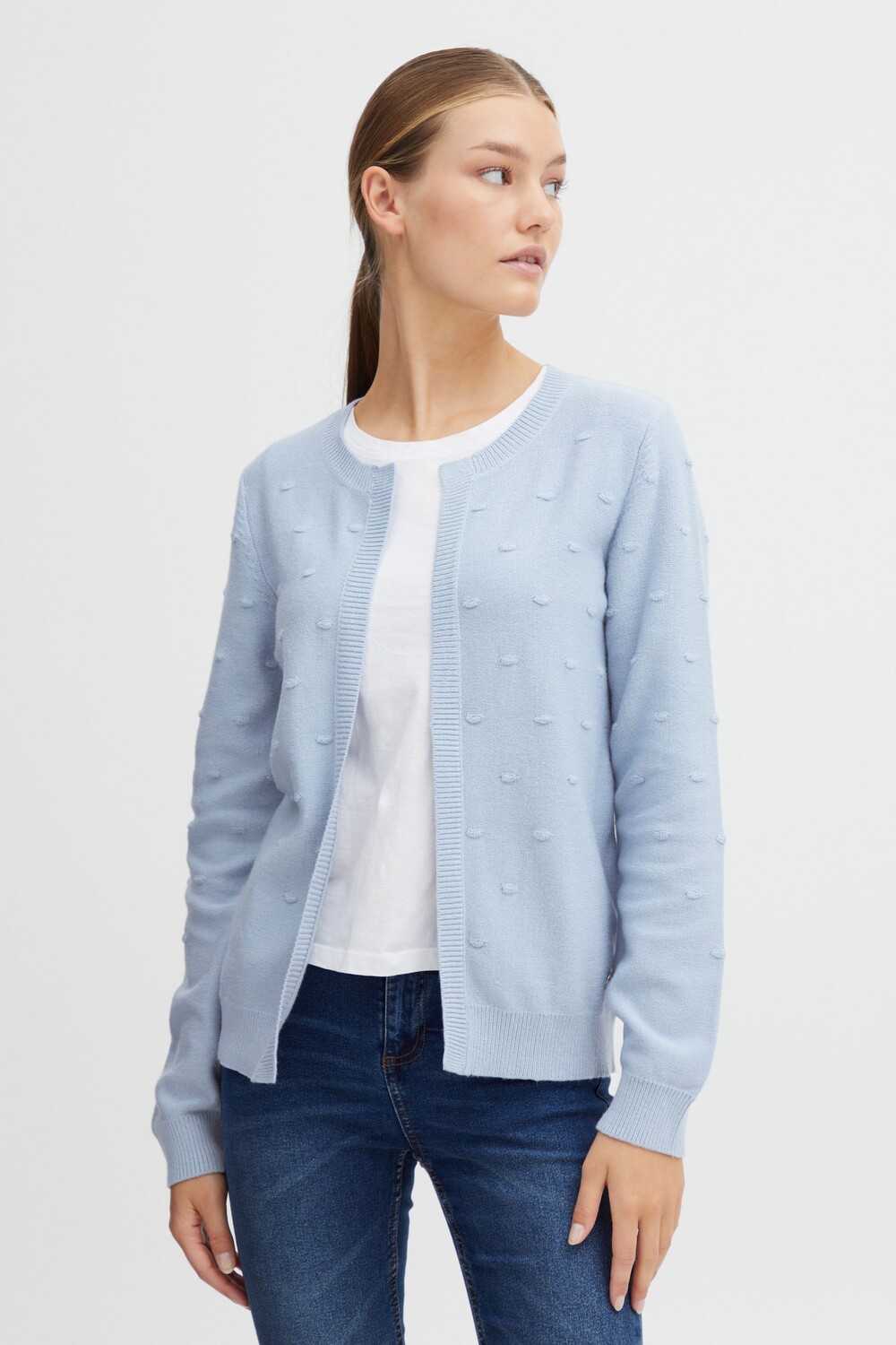 

Кардиган Oxmo Strickjacke OXKalotta, синий