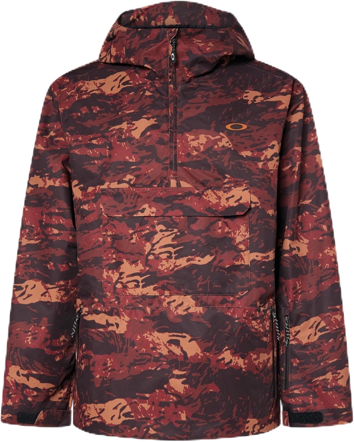 

Мужская куртка-анорак Oakley Divisional Recycled Shell, Tiger Camo Red