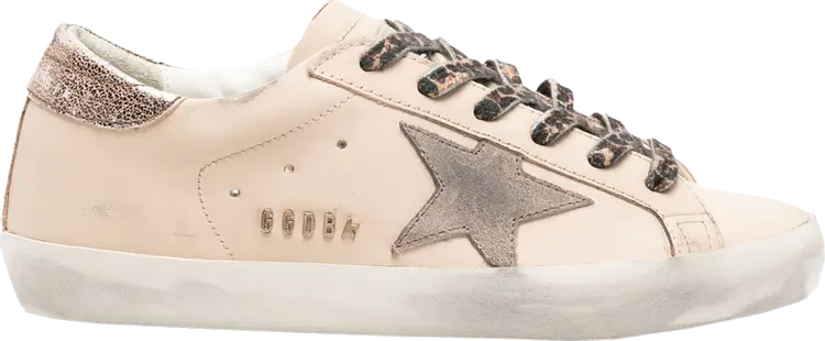 

Кроссовки Golden Goose Wmns Superstar 'Beige Leopard', кремовый, Бежевый, Кроссовки Golden Goose Wmns Superstar 'Beige Leopard', кремовый