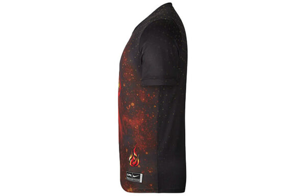 Футболка x lpl crossover fpx quick dry с коротким рукавом Nike, черный — фото 3