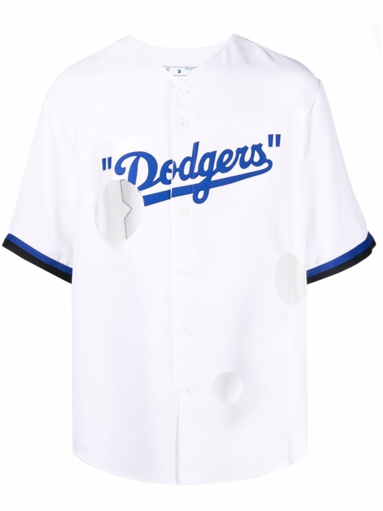 

Рубашка LA Dodgers с вырезами Off-White, белый