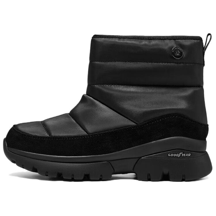 Женские зимние ботинки Skechers Modern Comfort Warm Balance до середины голени, черный