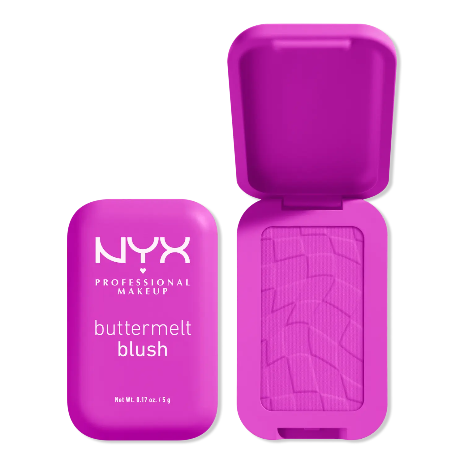

Прессованные румяна Buttermelt NYX Professional Makeup, All The Butta (electric fuchsia)