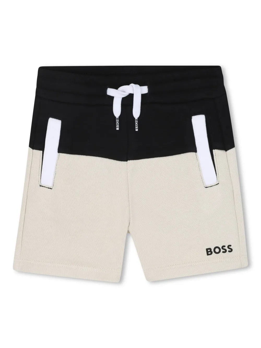 

Шорты-бермуды BOSS Kidswear, черный